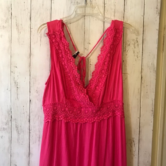 NWT Sweet Lovely by Jenn | Crochet Lace Maxi Dress - Picture 5 of 9
